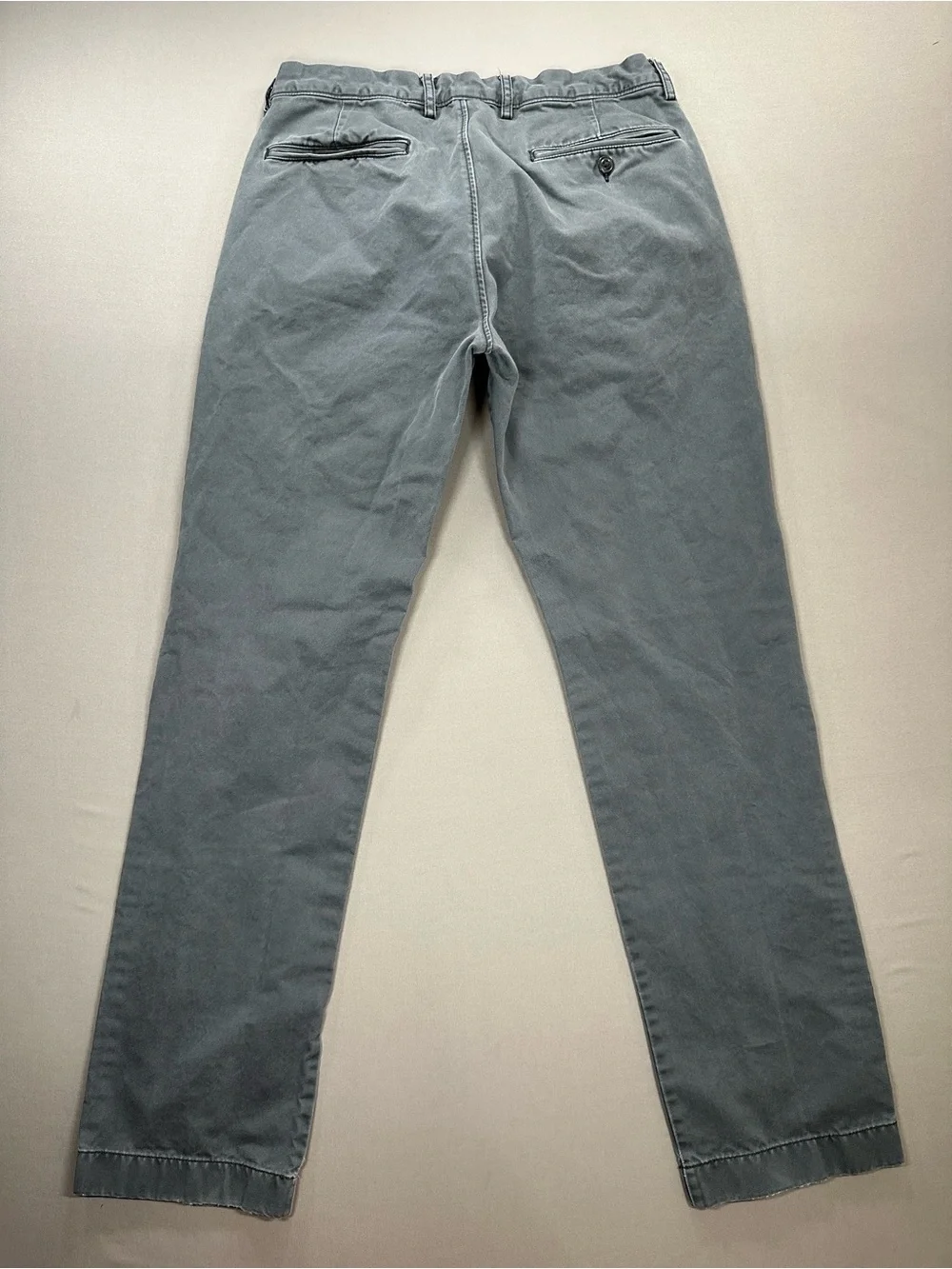 J Crew Broken In Slim Fit Chino Khaki Pants, 100% Cotton Twill - Mens 31x32